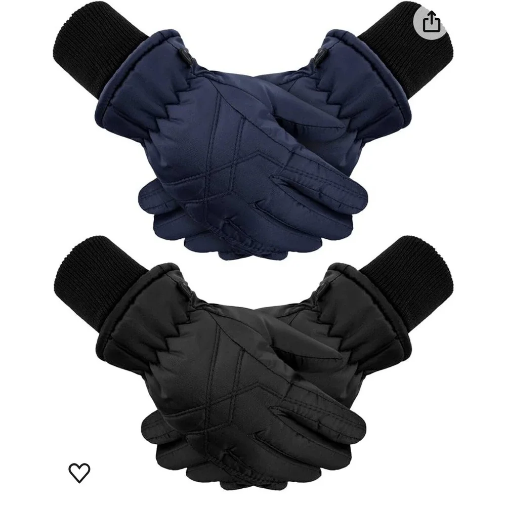 Kid Winter Waterproof Gloves Size 12-14 Boys